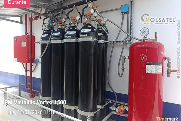 Agua Atomizada Contra Incendios